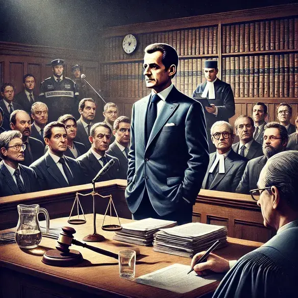 Former French president Sarkozy